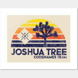 Joshua Tree Codenames Team Posters and Art